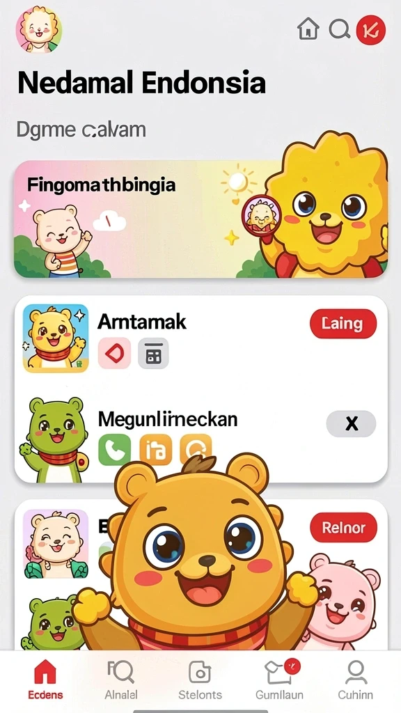 ajaib11 - Fitur multiplayer yang memungkinkan interaksi pemain.