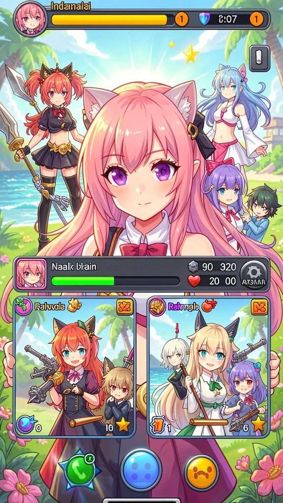 galaxy77 - Screenshot menunjukkan karakter yang sedang melakukan eksplorasi.