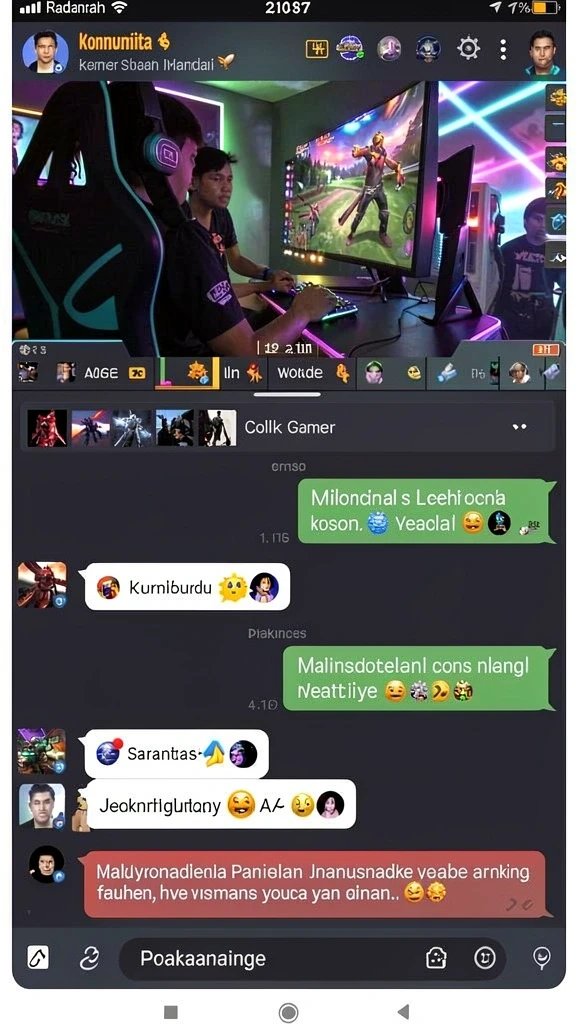 rejekigames - Fitur multiplayer untuk bermain bersama teman.