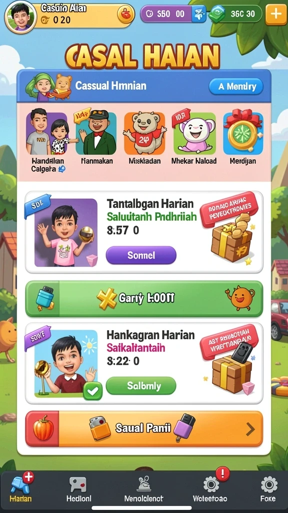 rr89 - Karakter unik siap diajak petualangan.