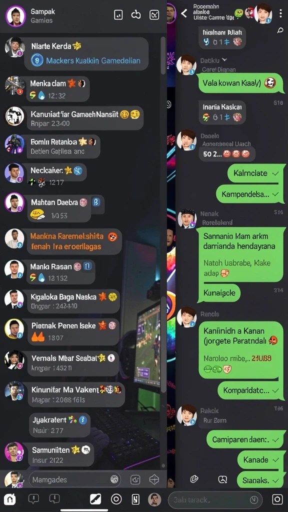 rvip3 - Karakter unik dengan kemampuan yang beragam.
