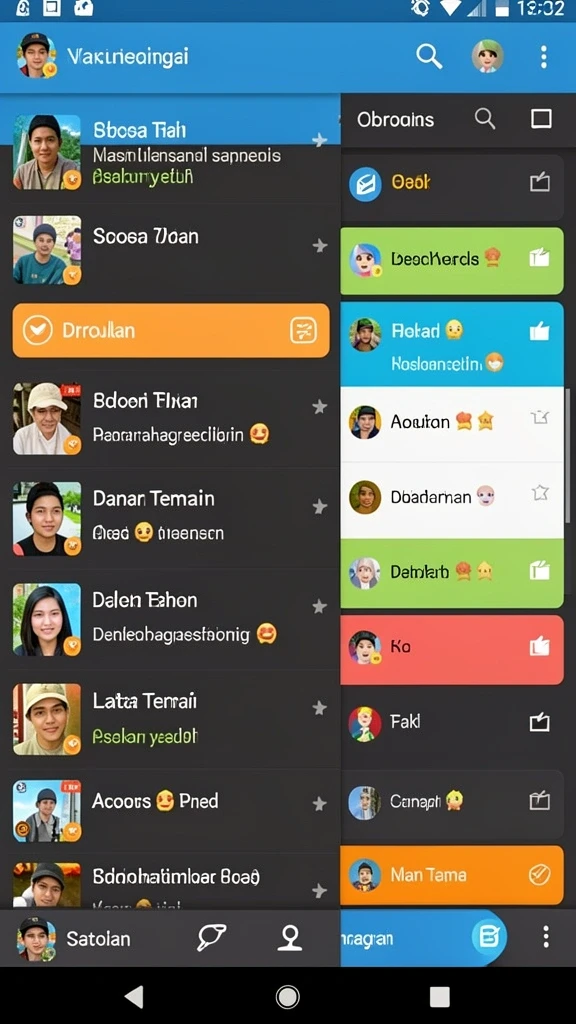x88 - Tampilan antarmuka utama yang menarik dan mudah dinavigasi.
